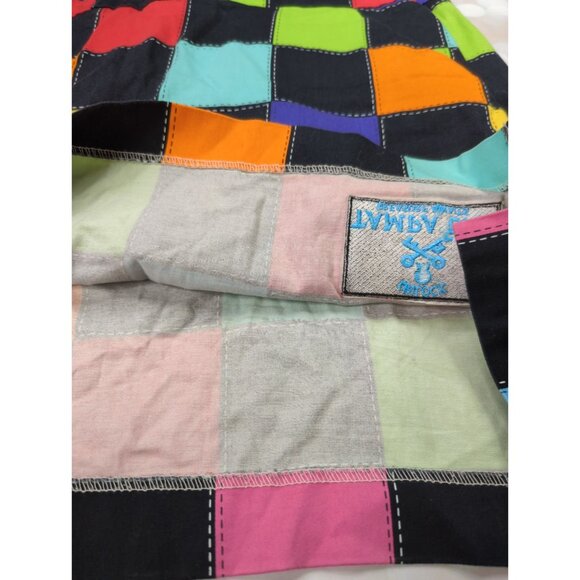 Loudmouth Ladies size 14 Tampa Bay Skirt Colorful Patchwork - Picture 4 of 10